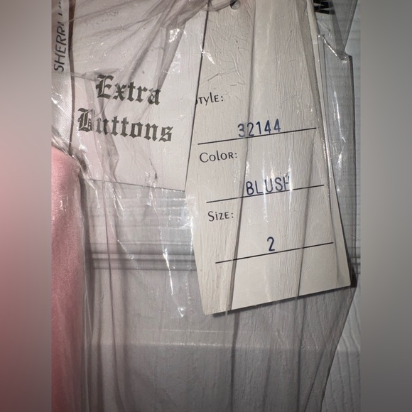 Sherri Hill 32144 Blush Size 2 NWT - Picture 10 of 11